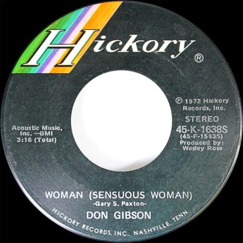 don-gibson-woman-sensuous-45-single-record-label